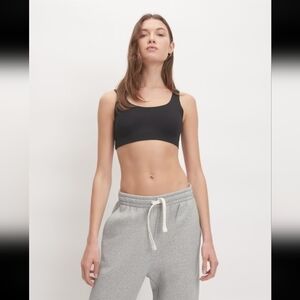 Everlane The Perform Tank Bra in Black•S